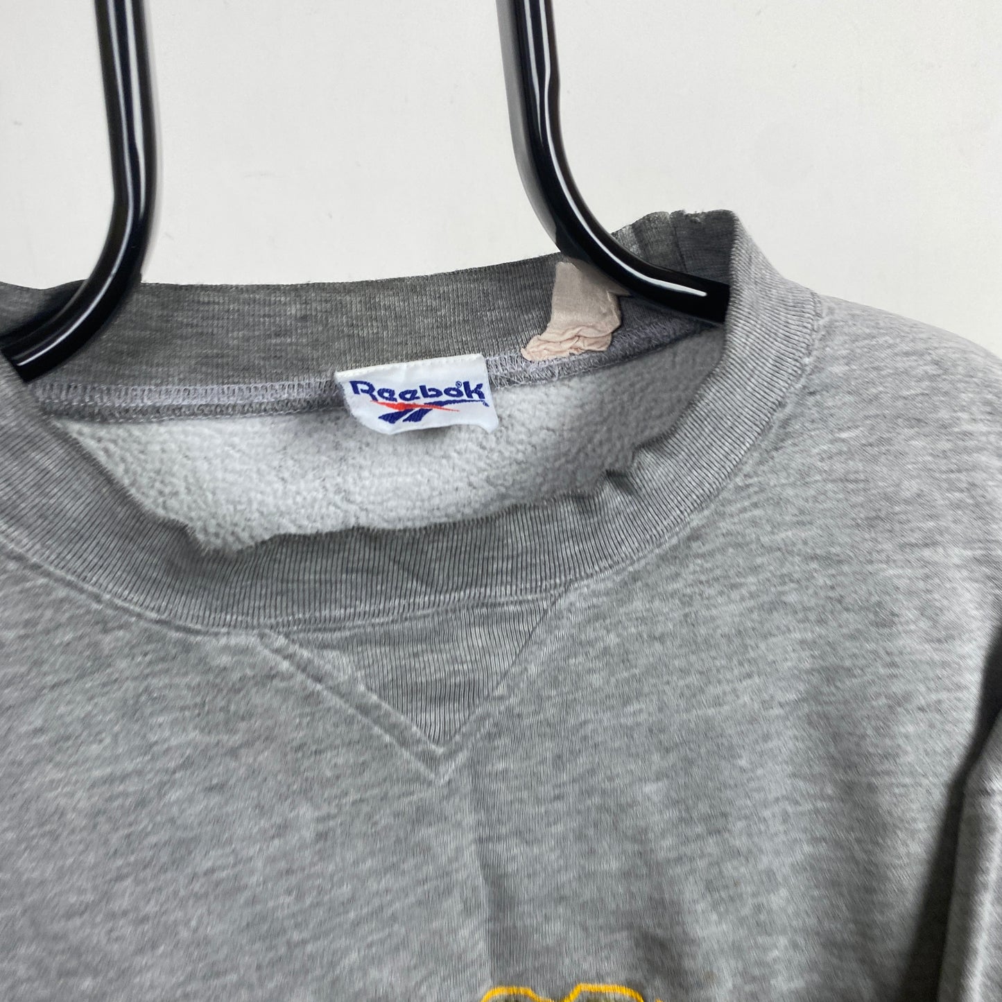 Retro Reebok Sweatshirt Grey Large