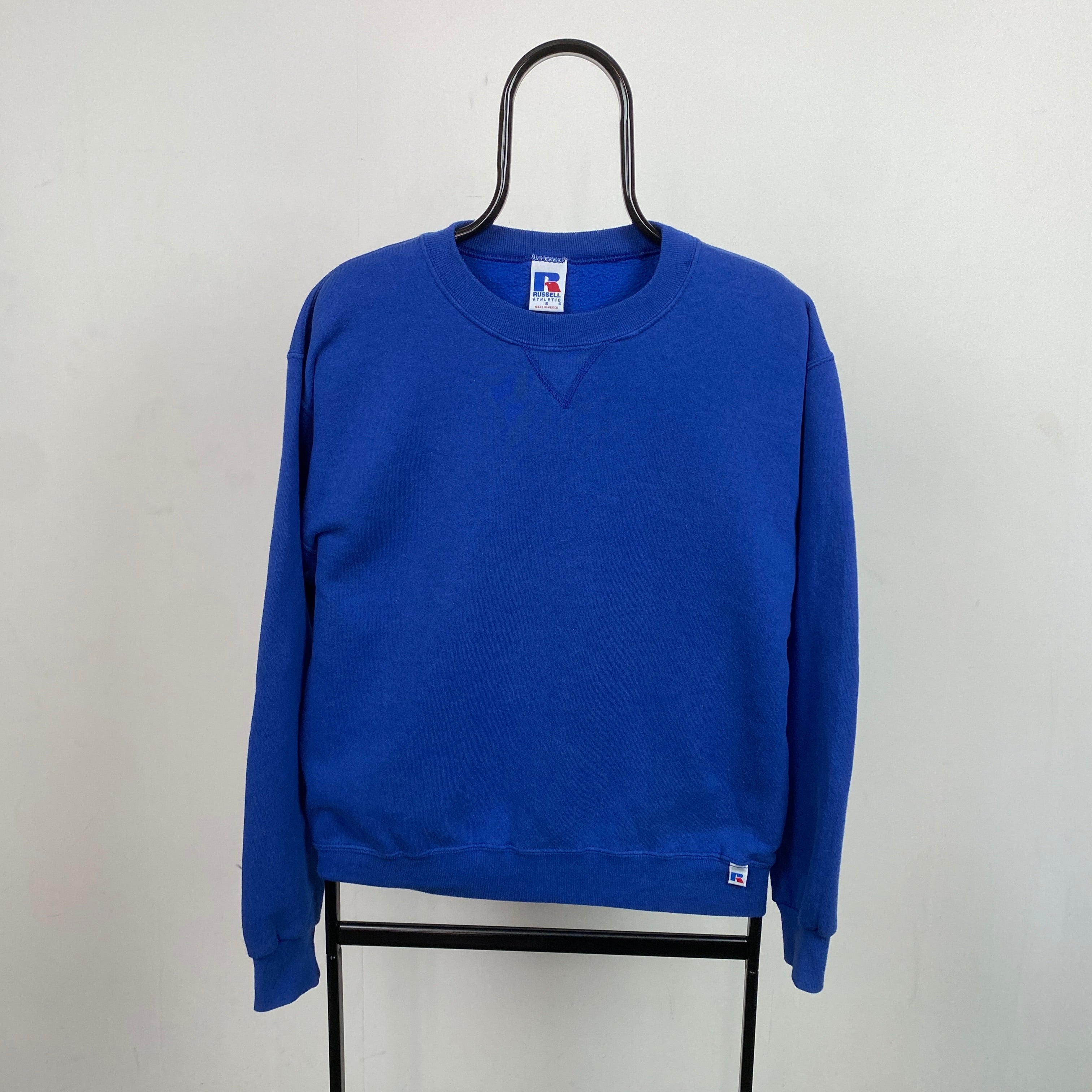 Russell Athletic Iconic Twill Sweatshirt Blue –