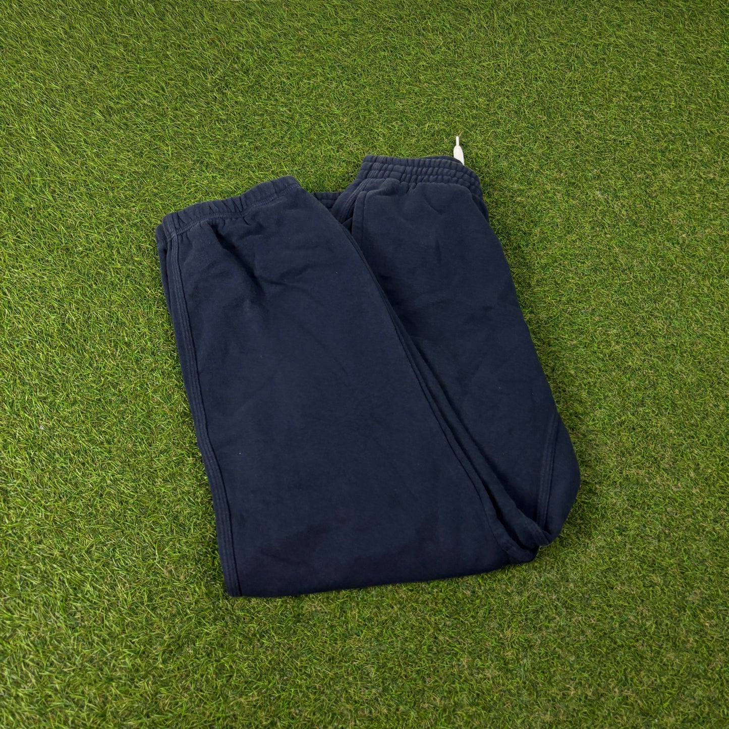 00s Nike Wide Leg Cotton Joggers Blue XS
