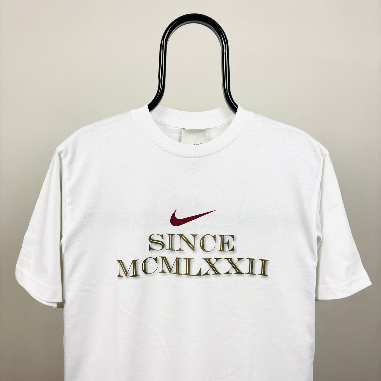 00s Nike Numerals T-Shirt White Medium