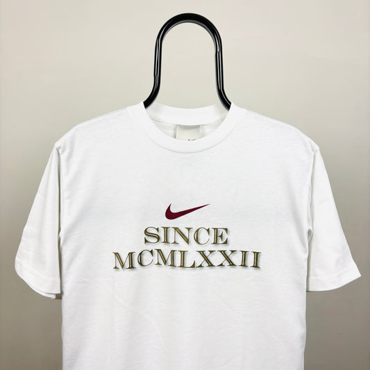 00s Nike Numerals T-Shirt White Medium