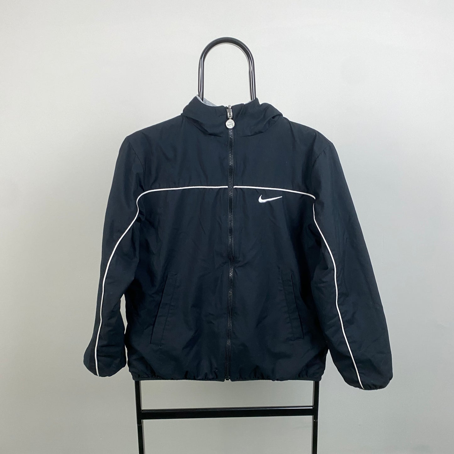 00s Nike Reversible Piping Jacket Black XS