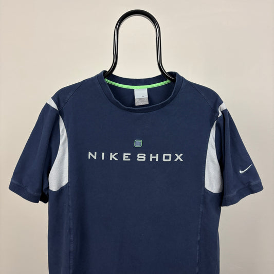 00s Nike Shox T-Shirt Blue Large