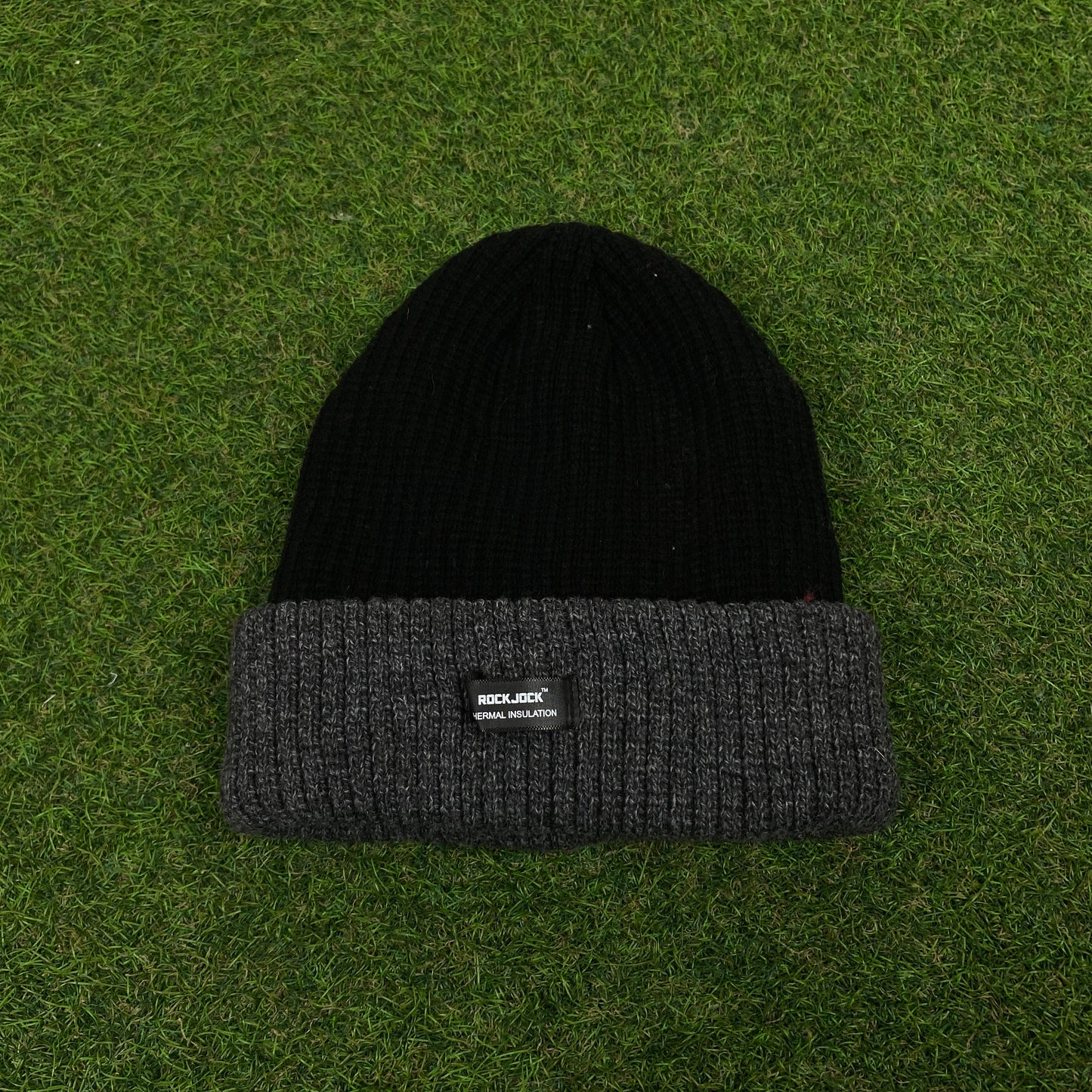 Retro Beanie Hat Black