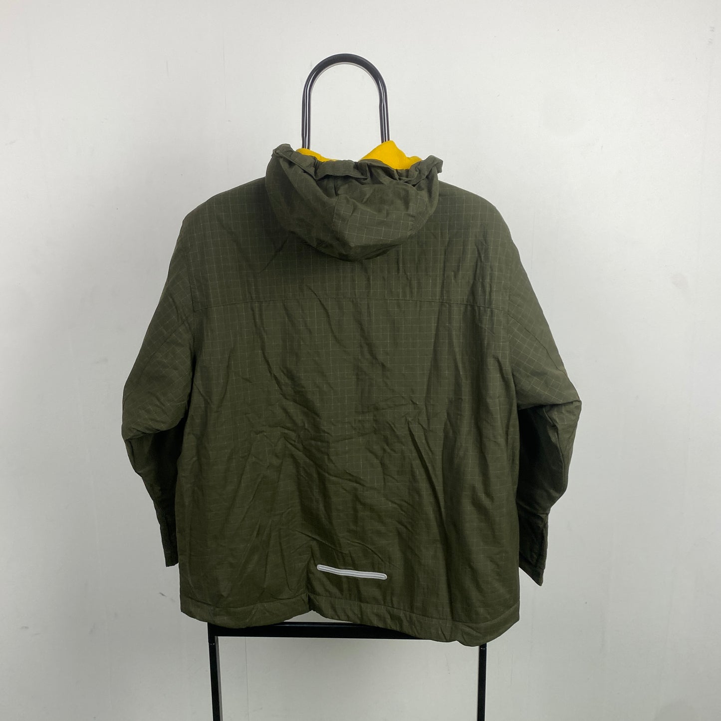 00s Nike Waterproof Fleece Coat Jacket Green XS