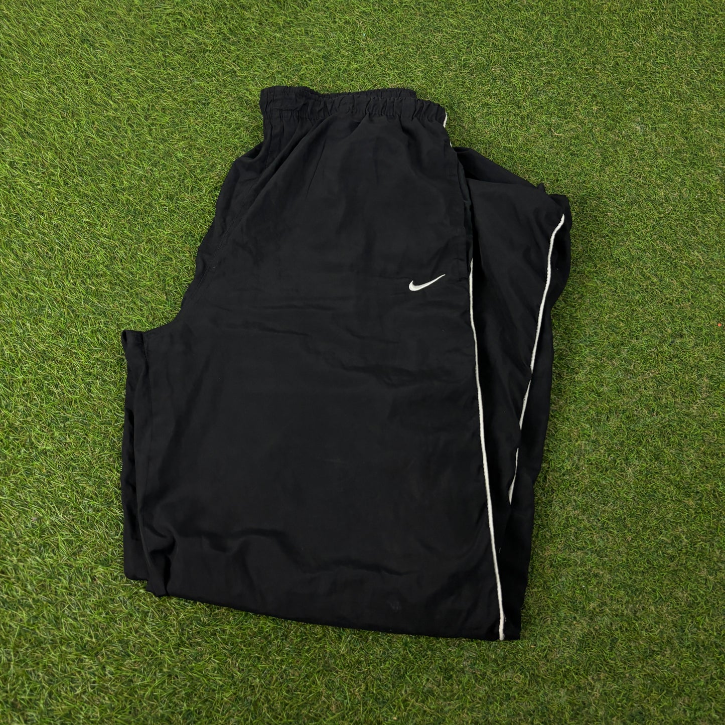 00s Nike Piping Joggers Black Medium
