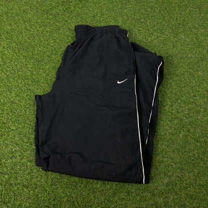 00s Nike Piping Joggers Black Medium