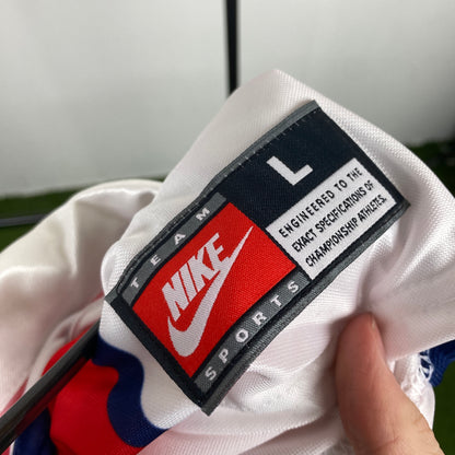 90s Nike PSG Football Shirt T-Shirt White XS