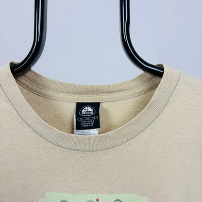 90s Nike ACG Al Carl Gus T-Shirt Brown XL