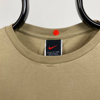 90s Nike T-Shirt Brown Small