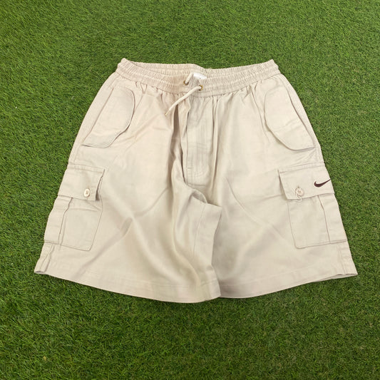 00s Nike Cargo Pocket Shorts Brown Medium