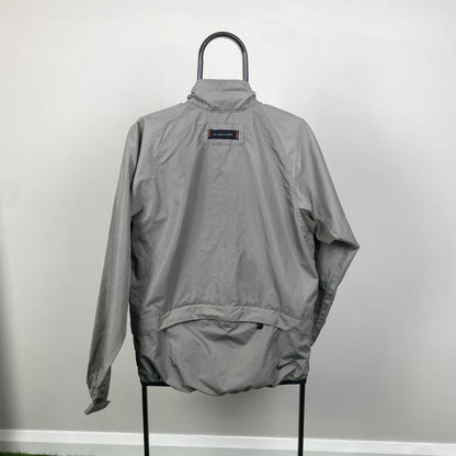 90s Nike ACG Packable Windbreaker Jacket Grey Medium