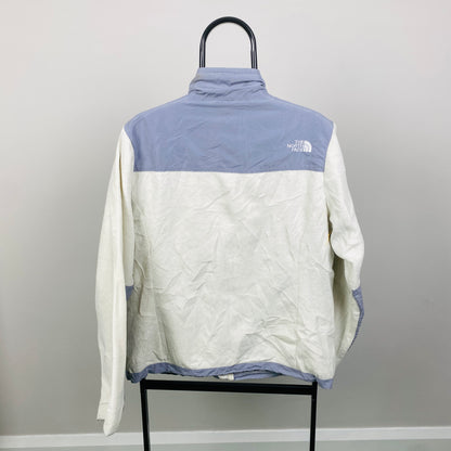 00s The North Face Fleece Sweatshirt White Small