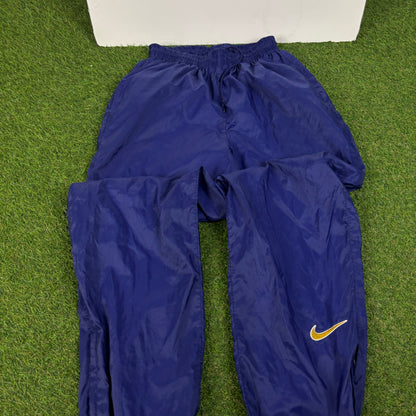 90s Nike Shell Joggers Purple Medium