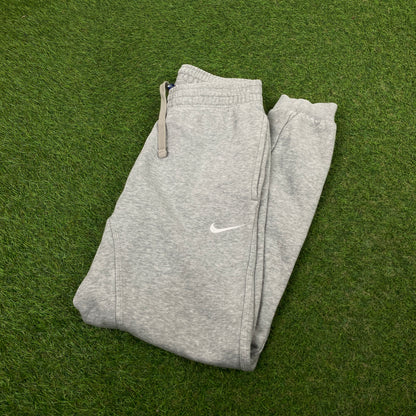 00s Nike Cotton Joggers Grey Small