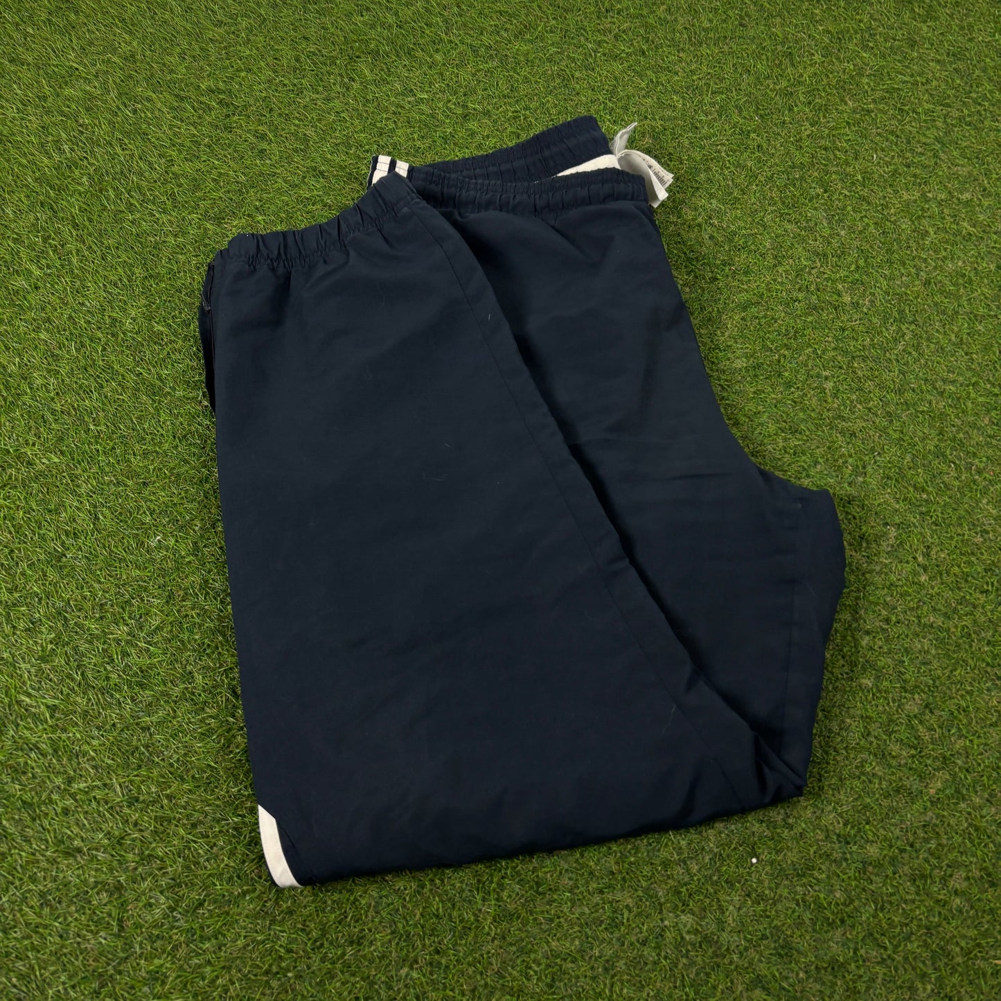 00s Adidas Piping Joggers Blue Medium