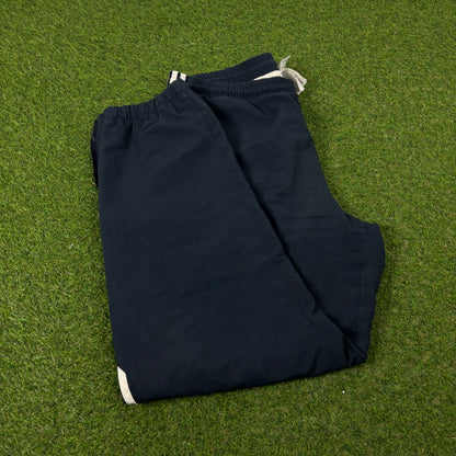 00s Adidas Piping Joggers Blue Medium