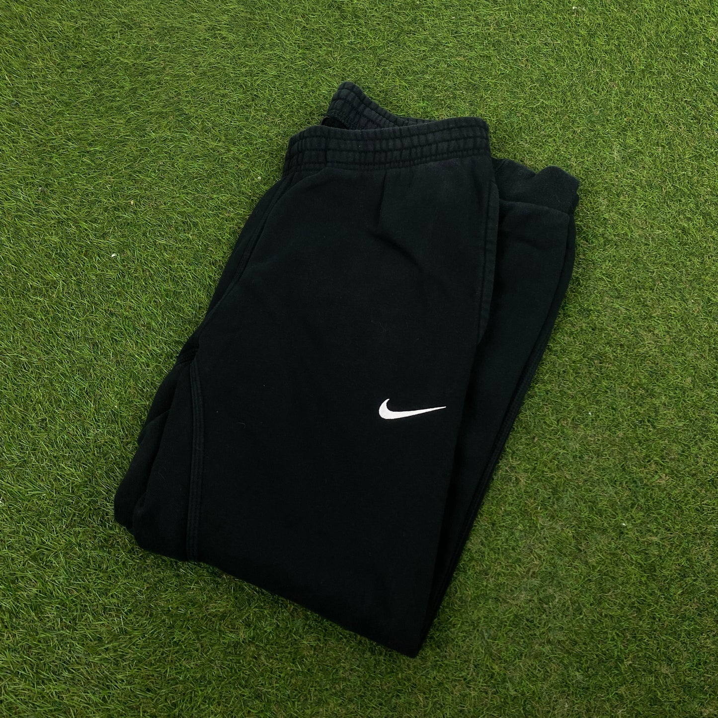 00s Nike Cotton Joggers Black Small