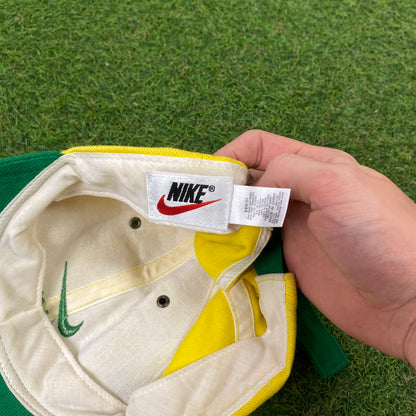 90s Nike Brazil Hat Yellow