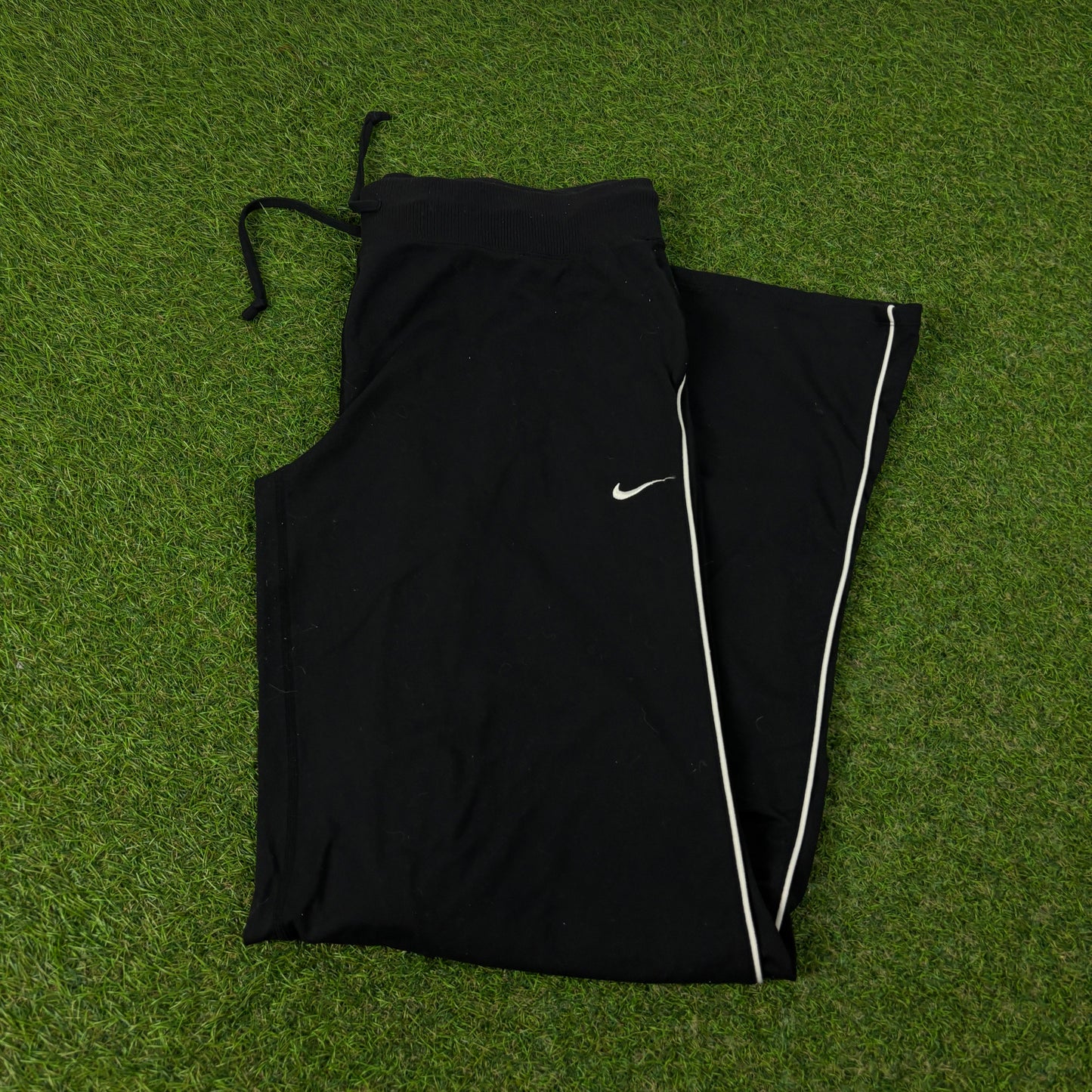 00s Nike Piping Joggers Black Large