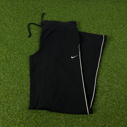 00s Nike Piping Joggers Black Large