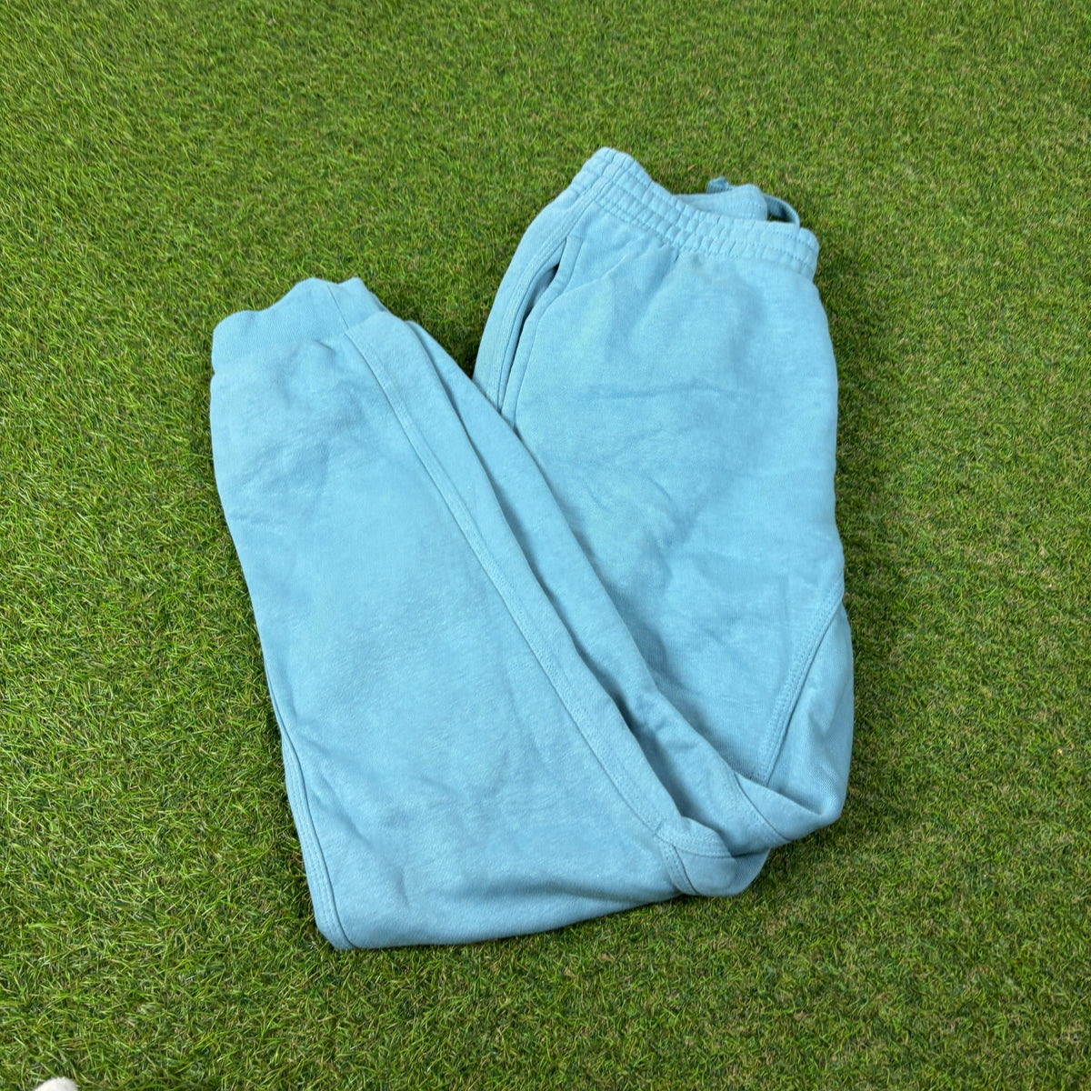00s Nike Cotton Joggers Blue Small