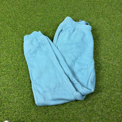00s Nike Cotton Joggers Blue Small