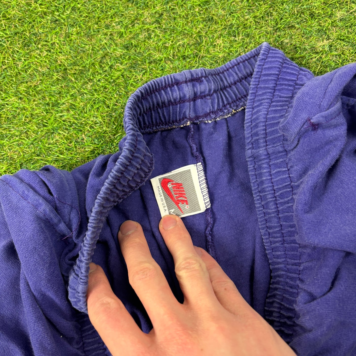 90s Nike Cotton Shorts Purple Medium