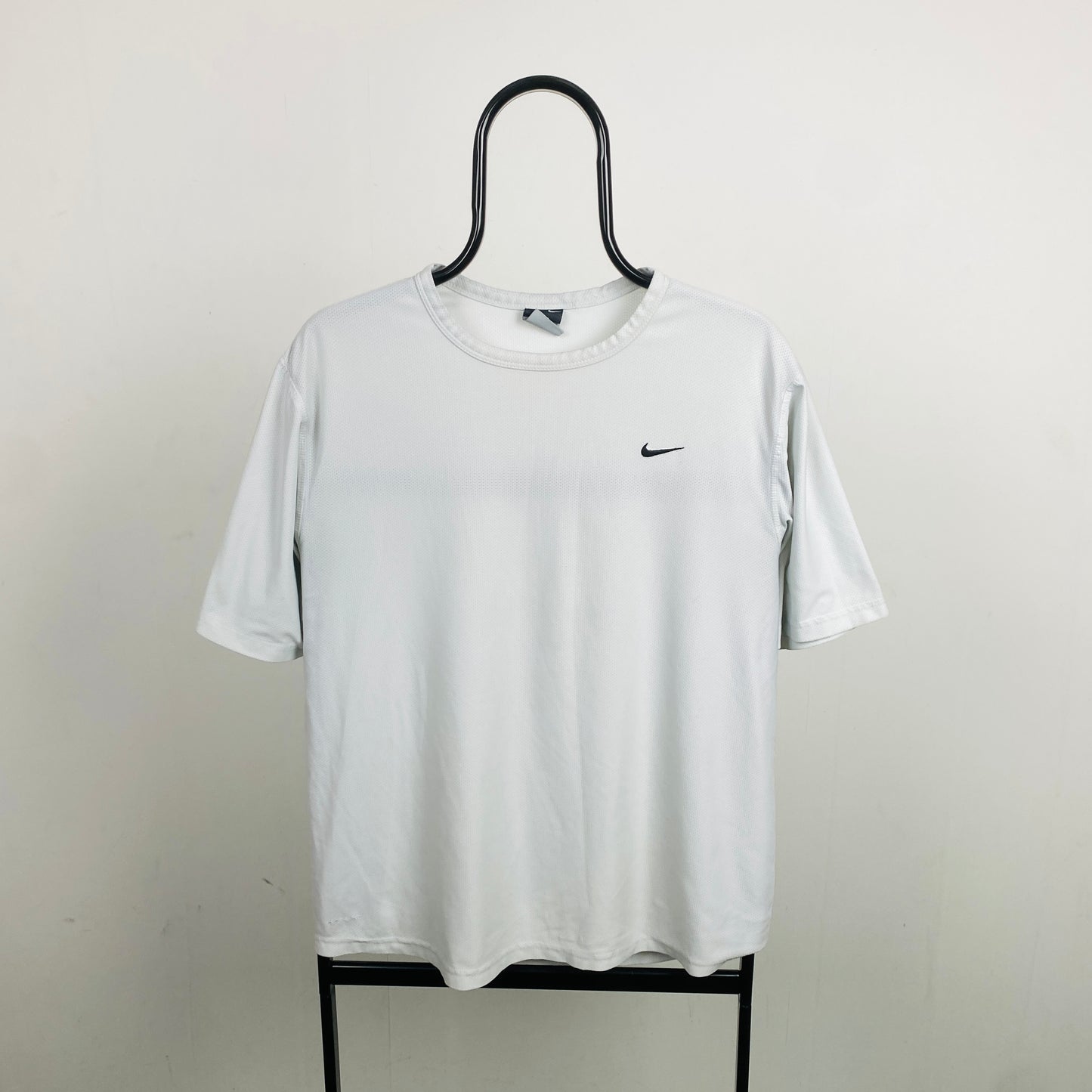 00s Nike Football Shirt T-Shirt White Medium