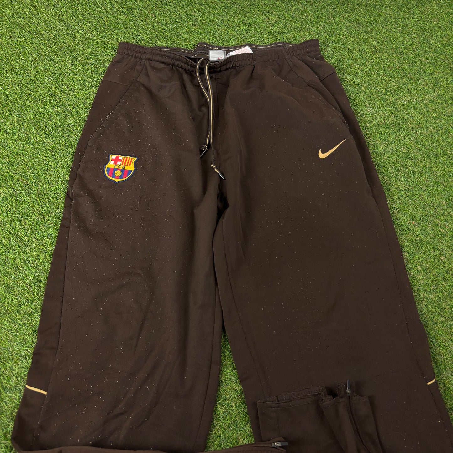 00s Nike Barcelona Joggers Brown XL
