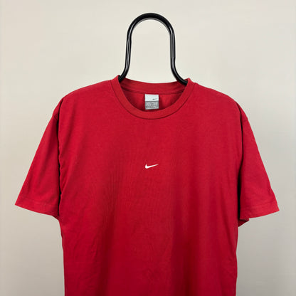 90s Nike Uptempo T-Shirt Red XL