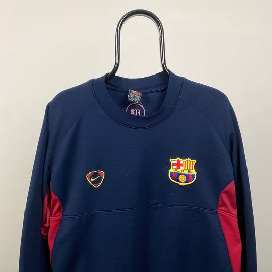 90s Nike Barcelona Sweatshirt Blue XL