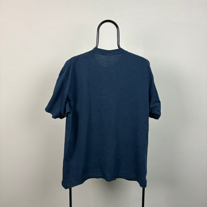 90s Nike T-Shirt Blue Large