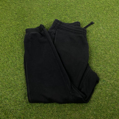 00s Nike Cotton Joggers Black Small