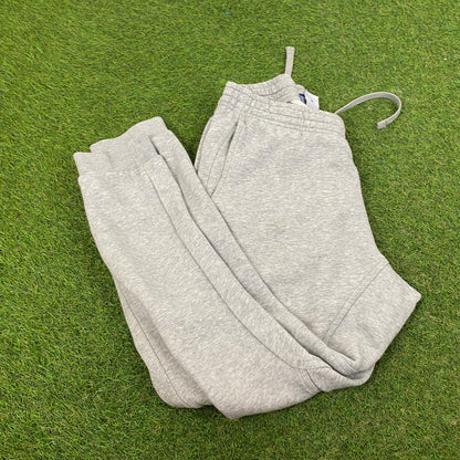 00s Nike Cotton Joggers Grey Medium