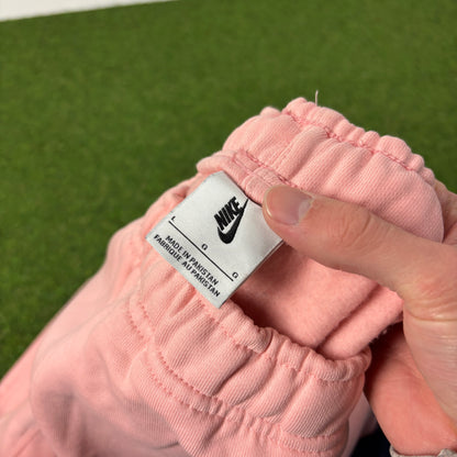00s Nike Zip Pocket Cotton Shorts Pink Large