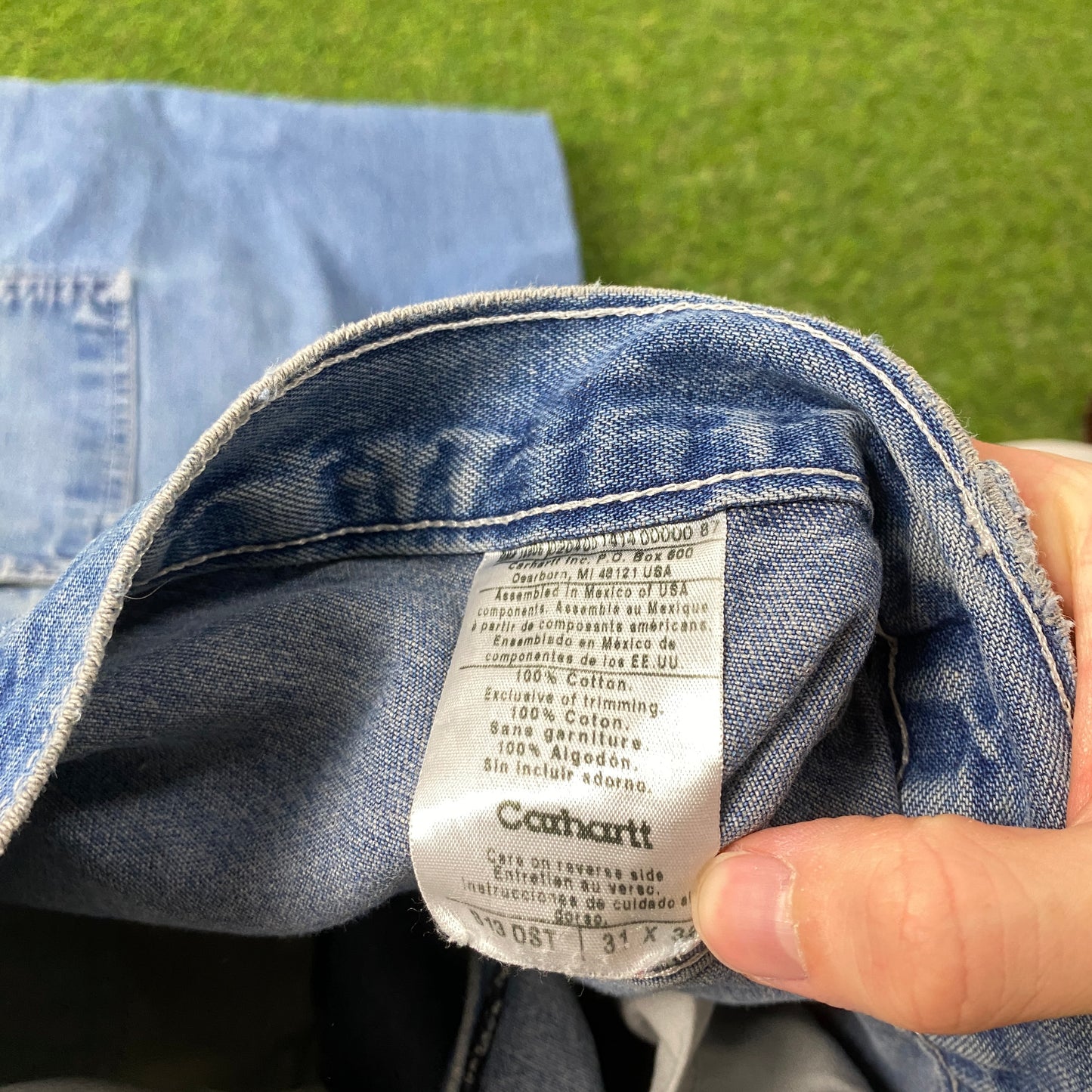 00s Carhartt Carpenter Jeans Blue Small 31x32 Joggers