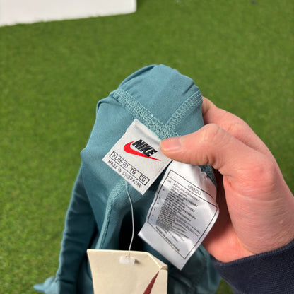 90s Nike Stretchy Shorts Green XL