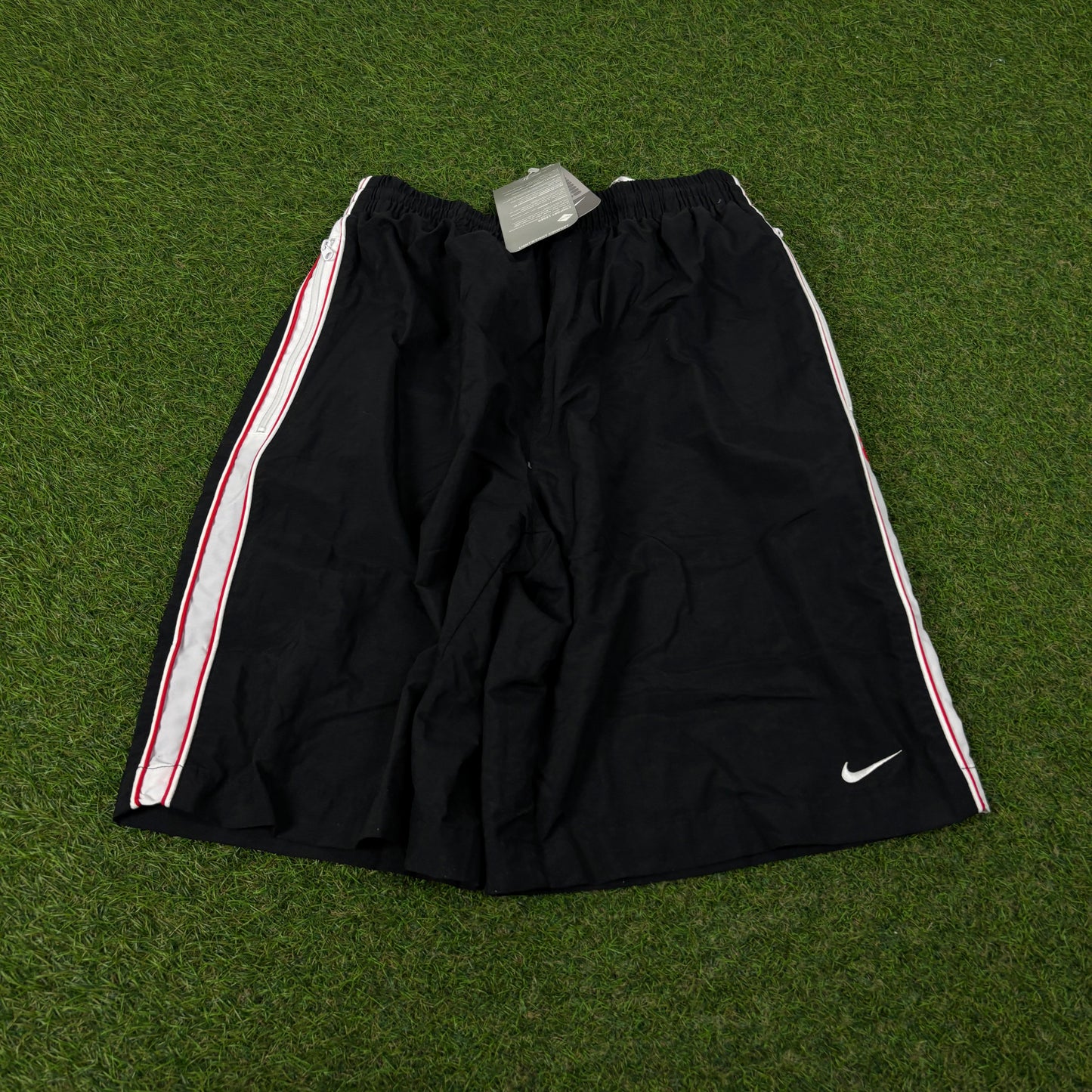 00s Nike Zip Pocket Shorts Black Small