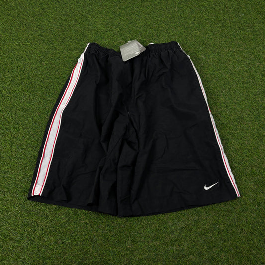 00s Nike Zip Pocket Shorts Black Small