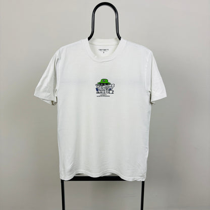 00s Carhartt Everything Is Awful T-Shirt White Small
