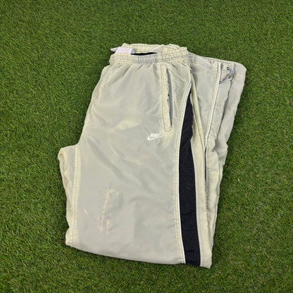 00s Nike Piping Joggers Grey Large
