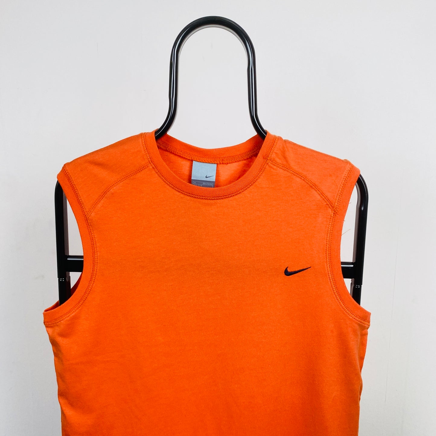 00s Nike Vest T-Shirt Orange Small