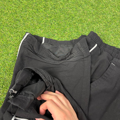 00s Reebok Piping Joggers Black Medium