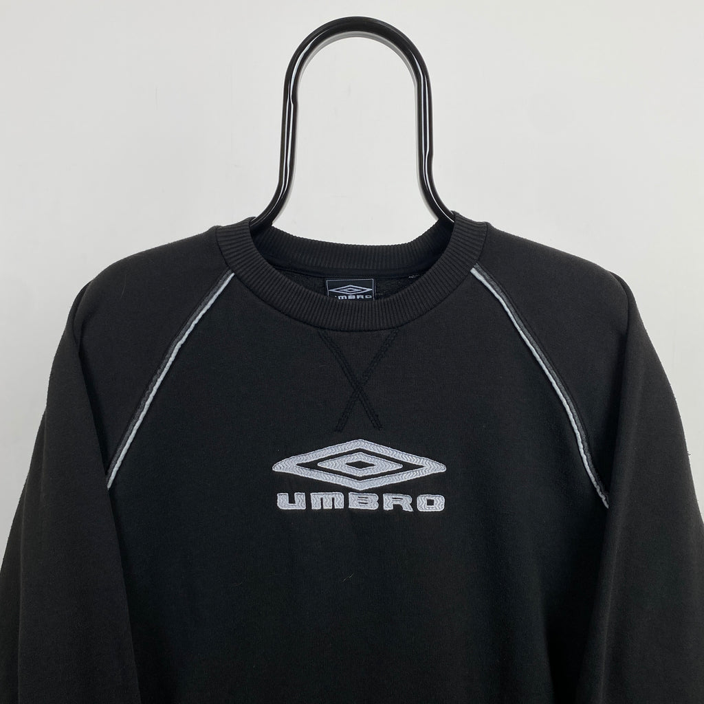 Retro Umbro Sweatshirt Black XS