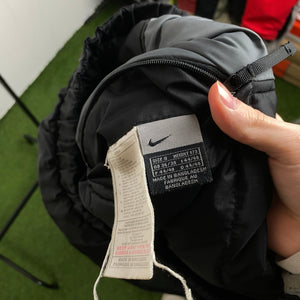 90s Nike Reversible Puffer Jacket Black Small