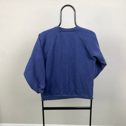 90s Adidas Sweatshirt Blue XS