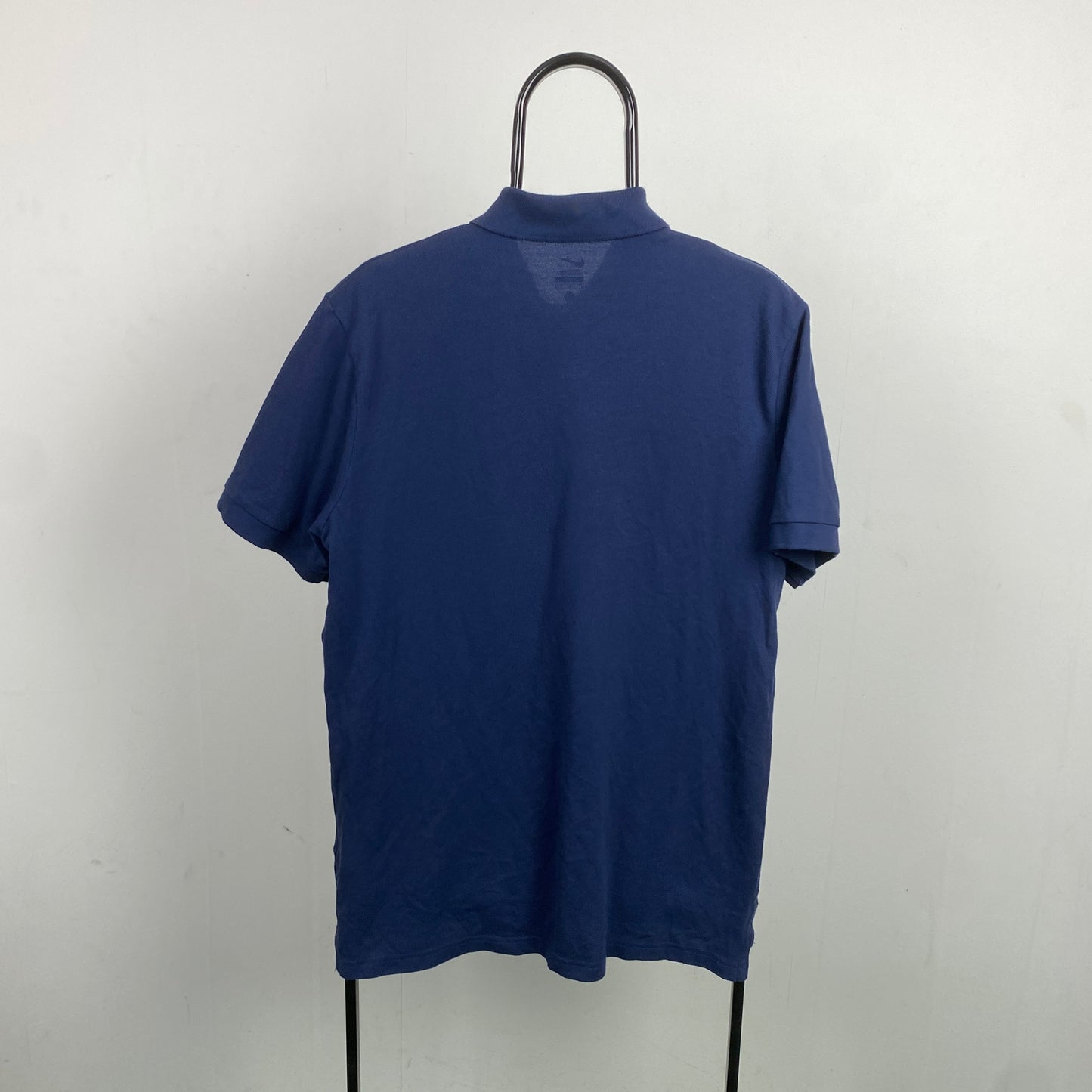 00s Nike PSG Polo Shirt T-Shirt Blue Medium