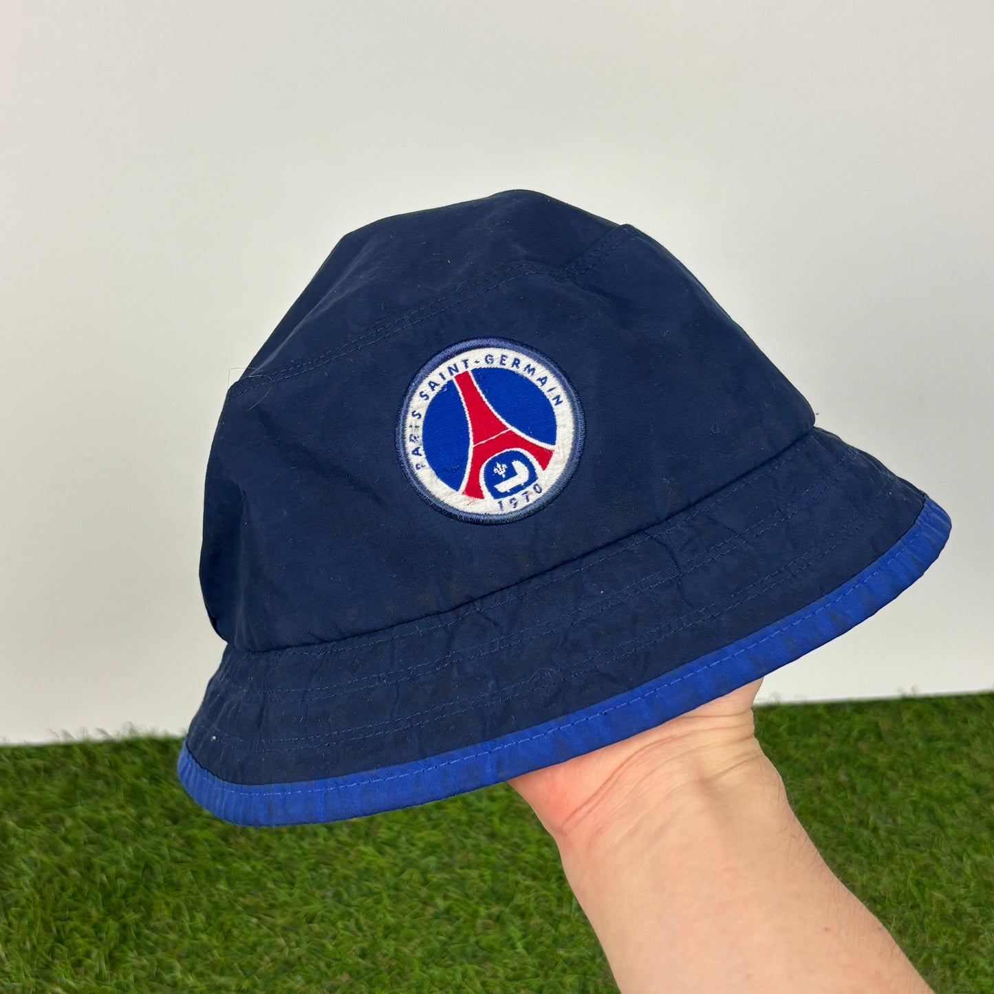 90s Nike PSG Bucket Hat Blue
