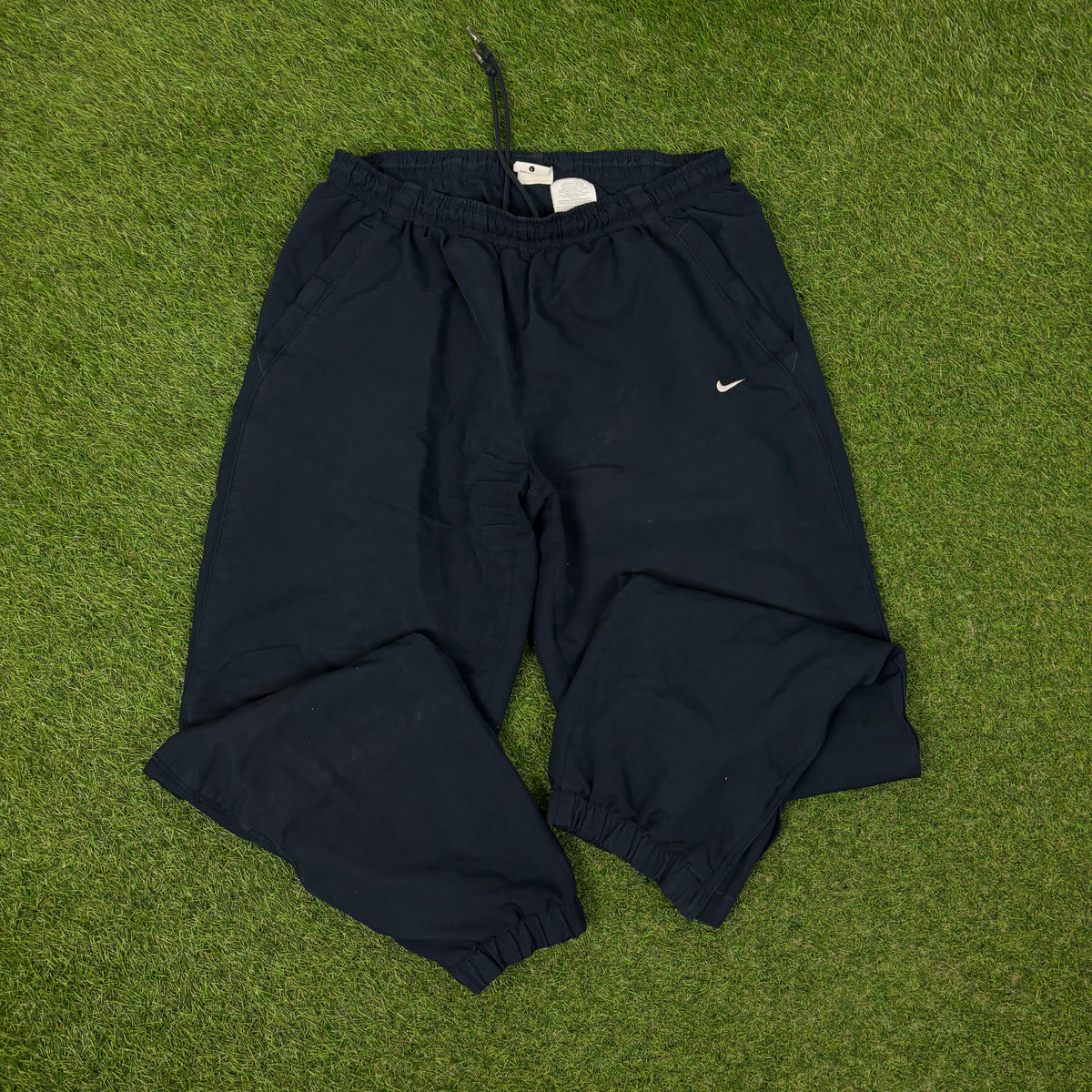 00s Nike Piping Tracksuit Jacket + Joggers Set Blue Large